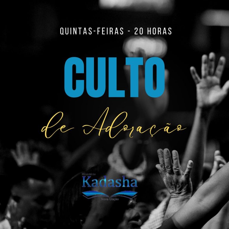 Culto de Adoração – 20:00H